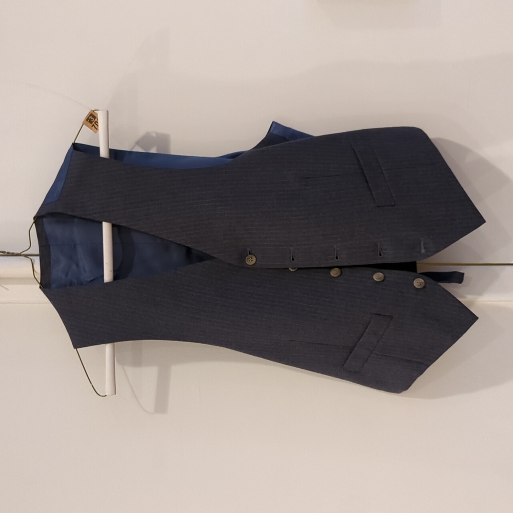Pinstripe vest